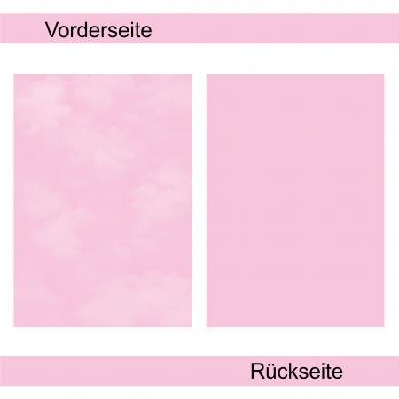 Pastellrosa wolkig - Designpapier